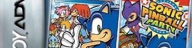 Banner 2 Games in 1 Sonic Advance Plus Sonic Pinball Party