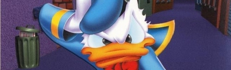 Banner Donald Duck Quack Attack