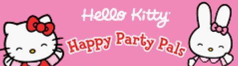 Banner Hello Kitty Happy Party Pals