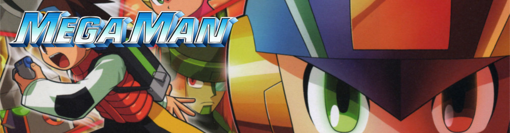 Banner Mega Man Battle Network 4 Red Sun