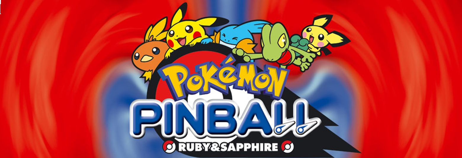 Banner Pokemon Pinball Ruby and Sapphire