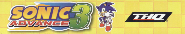 Banner Sonic Advance 3