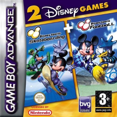 Boxshot 2 Games in 1: Disney Sports: Skateboarding + Disney Sports: Football