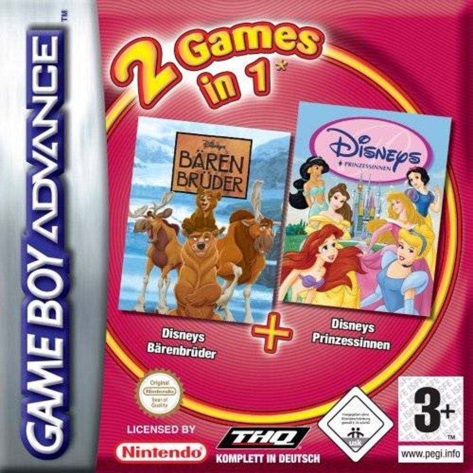 Boxshot 2 Games in 1: Disney’s Brother Bear + Disney Princess