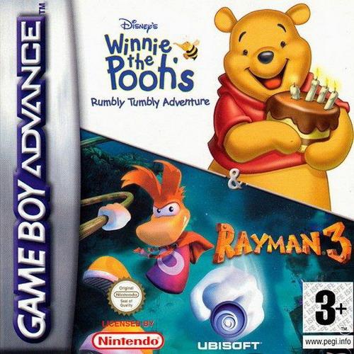 Boxshot 2 Games in 1: Disney’s Winnie de Pooh en het Knaagje in zijn Maagje + Rayman 3