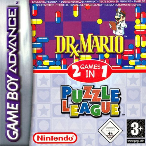 Boxshot 2 Games in 1: Dr. Mario + Puzzle League