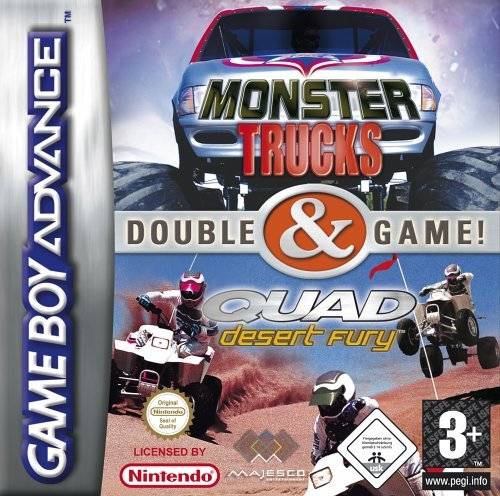 Boxshot 2 Games in 1: Monster Trucks + Quad Desert Fury