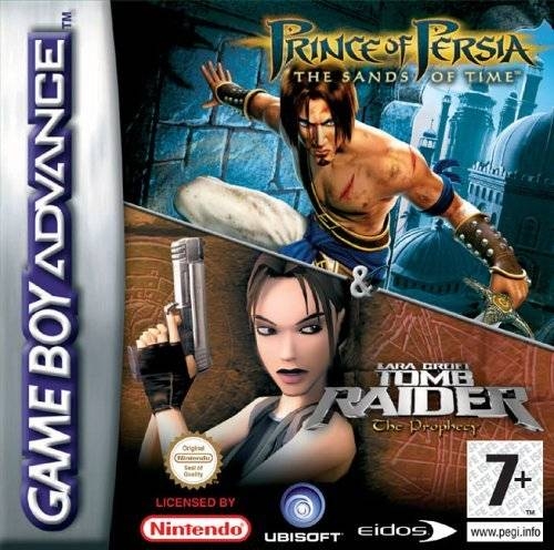 Boxshot 2 Games in 1: Prince of Persia The Sands of Time + Tomb Raider The Prophecy