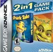 Boxshot 2 Games in 1: Shark Tale + Shrek 2