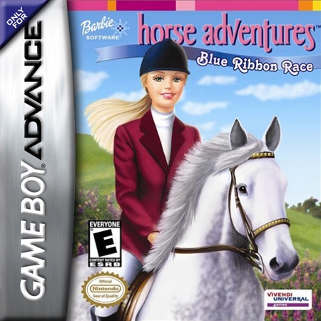 Boxshot Barbie Horse Adventures Blue Ribbon Race