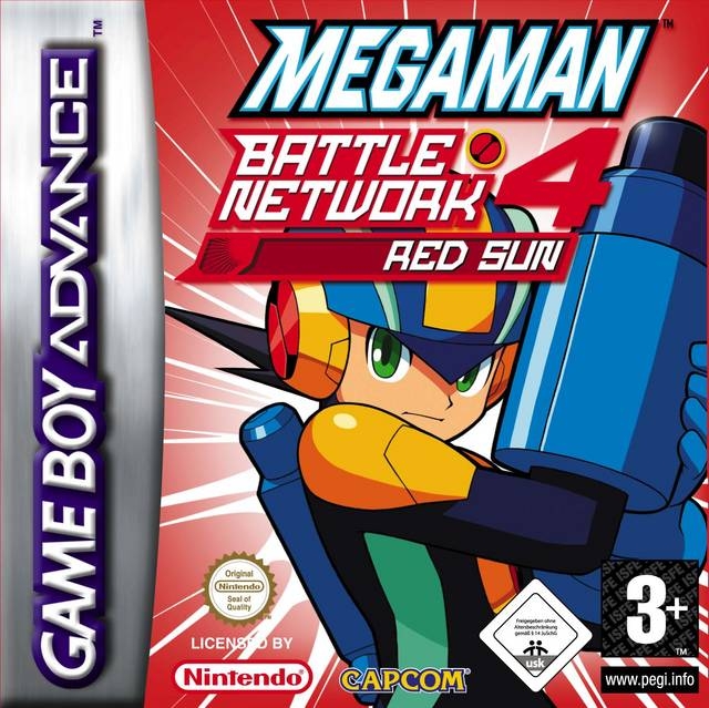 Boxshot Mega Man Battle Network 4 Red Sun