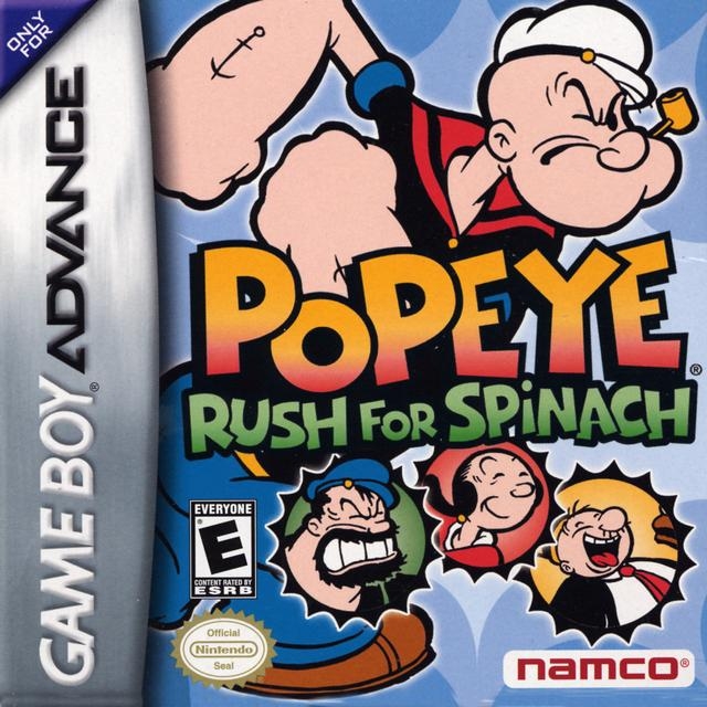Boxshot Popeye Rush for Spinach