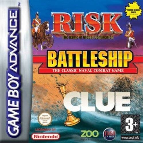 Boxshot Risk / Battleship / Clue
