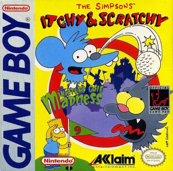 Boxshot The Simpsons: Itchy & Scratchy in Miniature Golf Madness