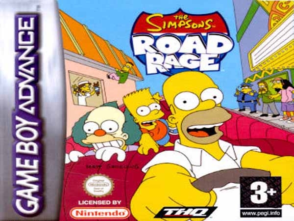 Boxshot The Simpsons Road Rage