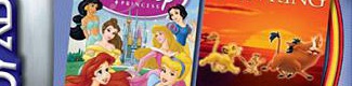 Banner 2 Games in 1 Disney Princess Plus Disney Lion King
