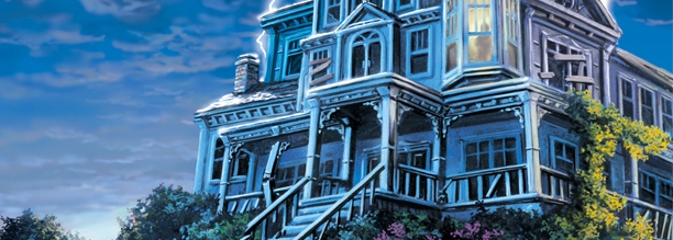 Banner Nancy Drew Message in a Haunted Mansion
