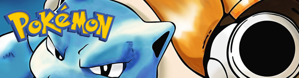 Banner Pokemon Blue Version