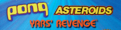 Banner Pong  Asteroids  Yars Revenge