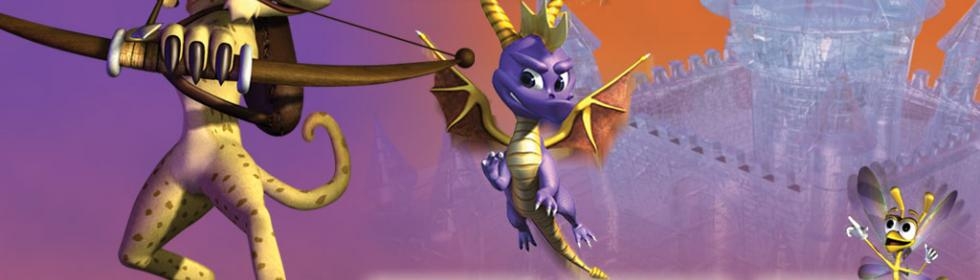 Banner Spyro SuperPack Spyro Season of Ice and Spyro 2 Season of Flame