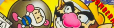 Banner Wario Blast Featuring Bomberman