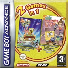 2 Games in 1 SpongeBob SquarePants The Movie + SpongeBob SquarePants and Friends in Freeze Frame Franzy voor Nintendo GBA