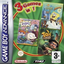 3 Games in 1 SpongeBob SquarePants SuperSponge + Rugrats I Gotta Go Party + Tak and the Power of Juju voor Nintendo GBA