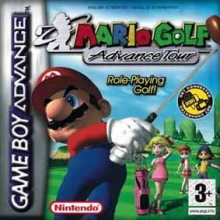 Mario Golf Advance Tour voor Nintendo GBA