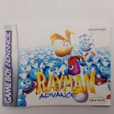 Rayman Advance  Handleiding voor Nintendo GBA