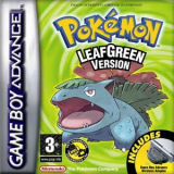 Pokémon LeafGreen Version voor Nintendo GBA