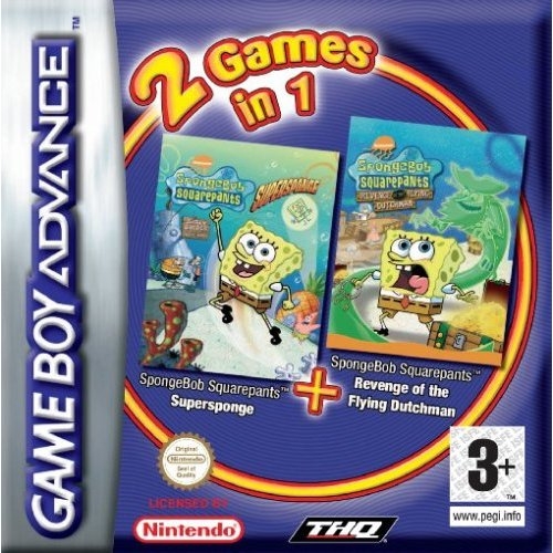 Boxshot 2 Games in 1: SpongeBob SquarePants: SuperSponge + SpongeBob SquarePants Revenge of the Flying Dutchman