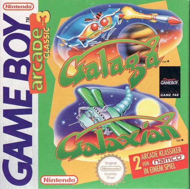 Boxshot Arcade Classic No. 3: Galaga + Galaxian