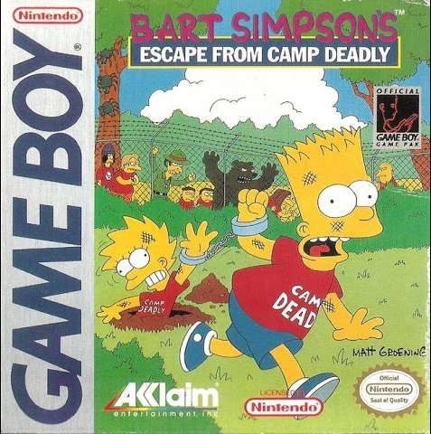 Boxshot Bart Simpson’s Escape From Camp Deadly