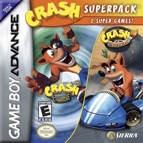 Boxshot Crash Superpack: Crash Bandicoot 2: N-Tranced & Crash Nitro Kart