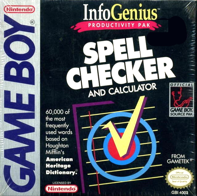 Boxshot InfoGenius Productivity Pak: Spell Checker and Calculator