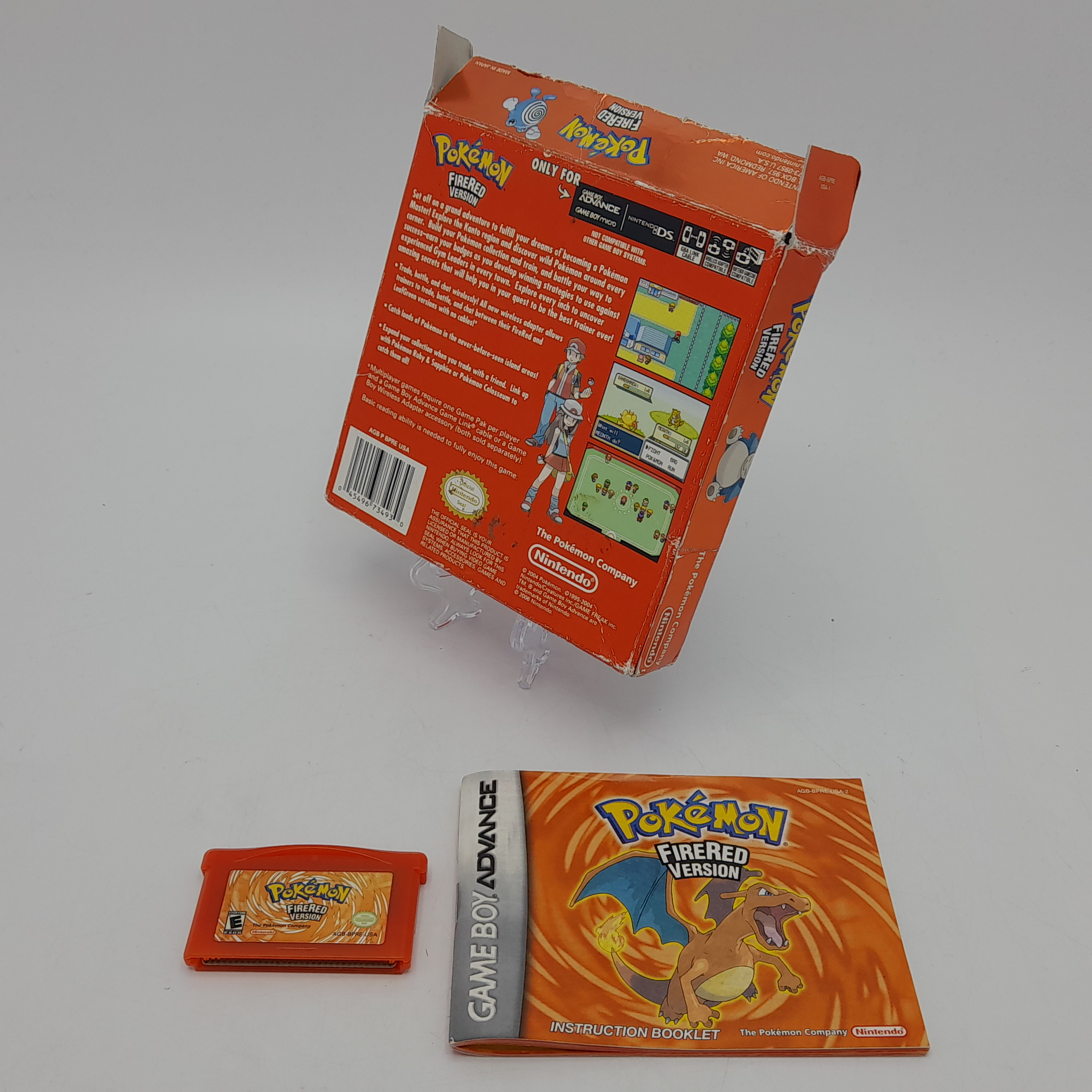 Foto van Pokémon FireRed Version Players Choice Compleet