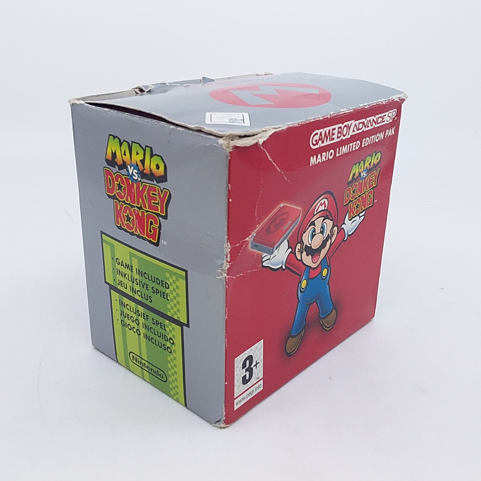 Foto van Game Boy Advance SP Mario Limited Edition - Mooi & in Doos