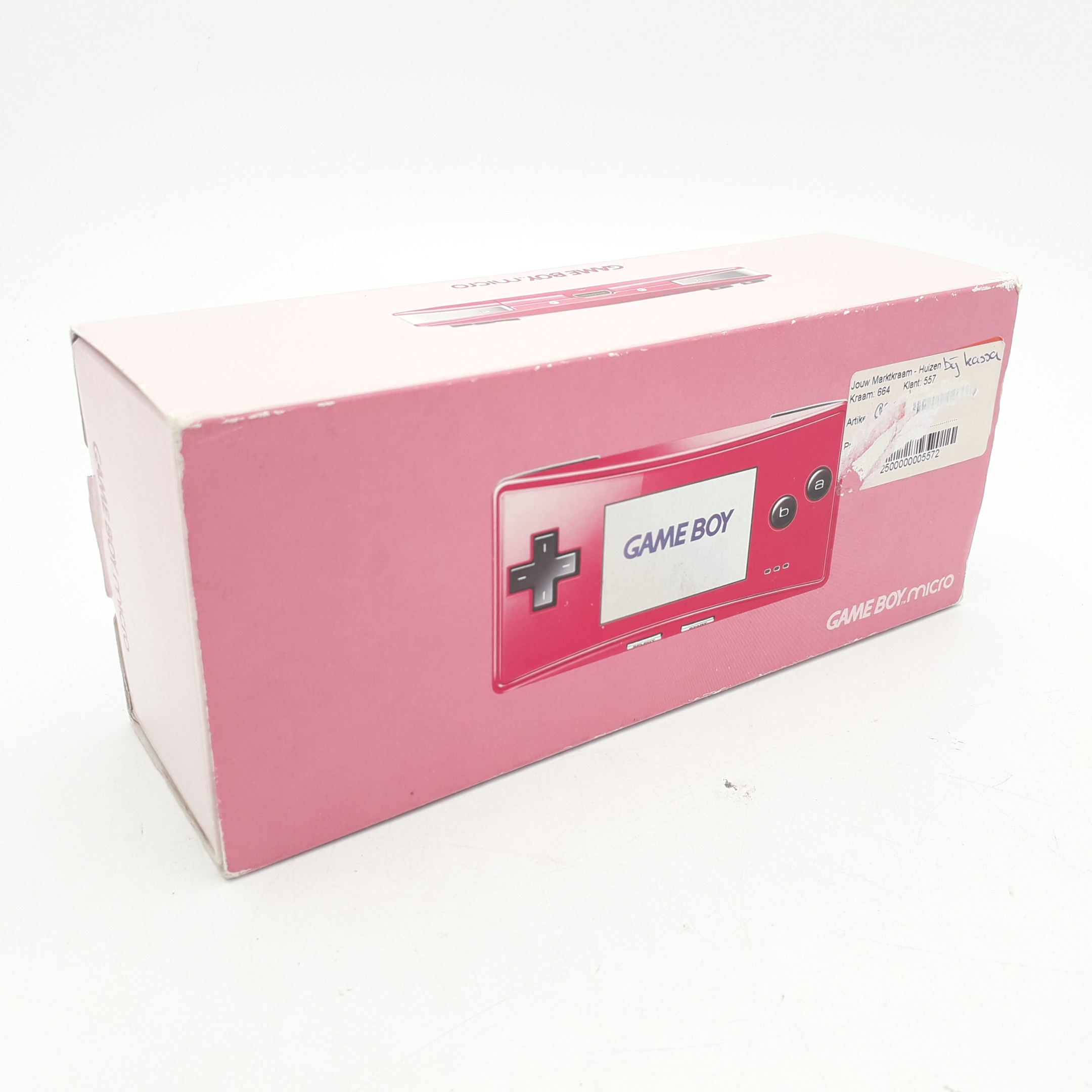 Foto van Game Boy Micro Roze - Als Nieuw & in Doos