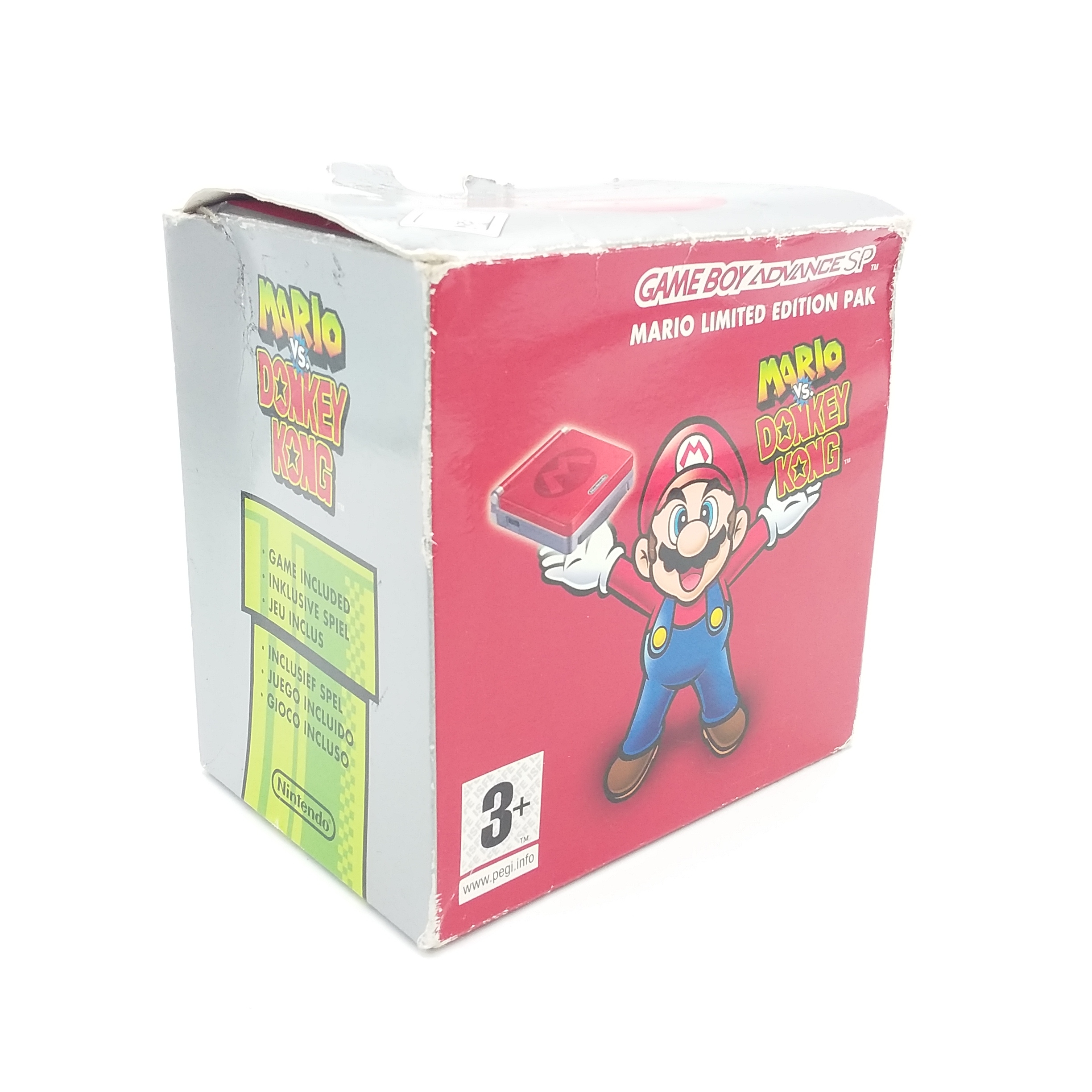 Foto van Game Boy Advance SP Mario Limited Edition - Mooi & in Doos