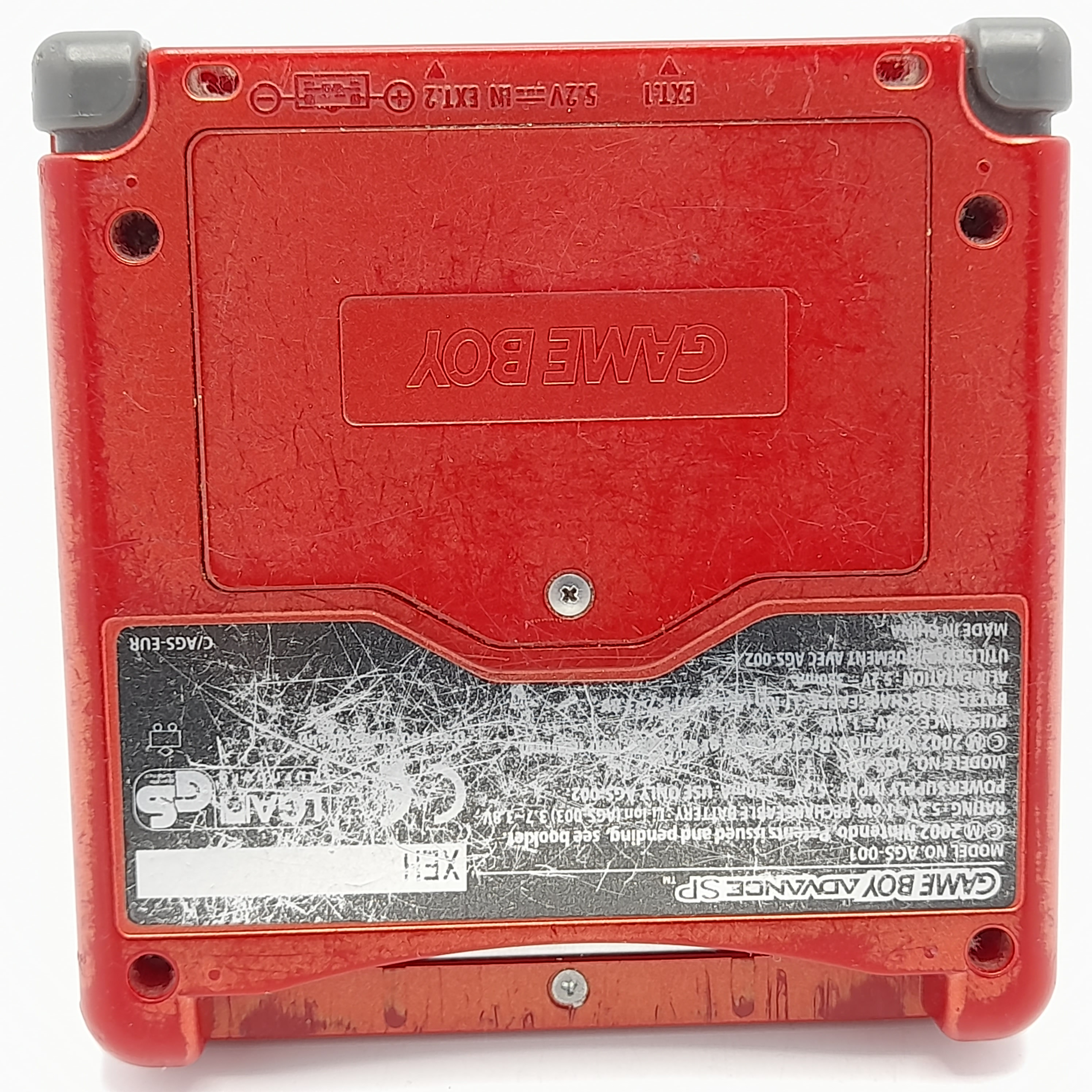 Foto van Game Boy Advance SP Vuur Rood - Mooi