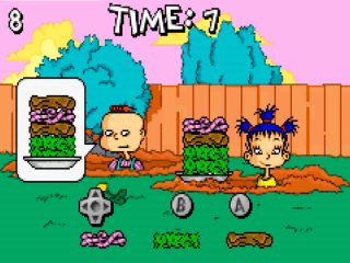 Of ga de strijd aan met de Rugrats in verschrikkelijk leuke minigames!