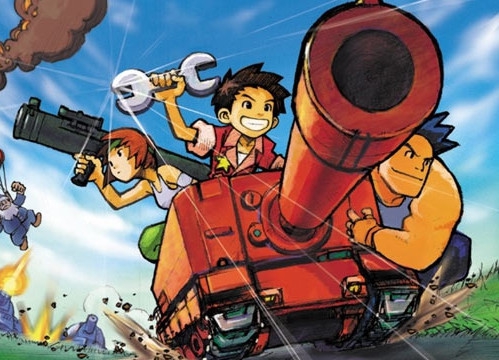 The Orange Star team! Welk wapen kies jij: Bazooka, tank of uh sleutel?!