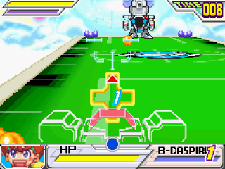 Deze game speelt tijdens gevechten als een first-person shooter. Er zijn twee manieren om in de game te vechten: Direct Hit Battle of B-Daman Invasion .
