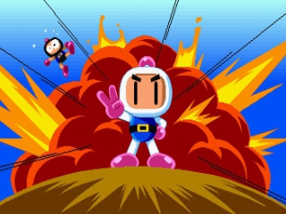 Speel als Bomberman, schattig maar gevaarlijk.