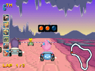 Cocoto Kart Racer: Screenshot
