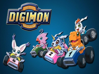 Race met je favoriete Digimon!