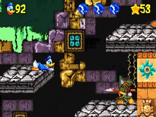 Deze ondergrondse kelder is eén van de 18 levels die je kan spelen.