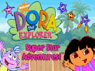 Dora the Explorer: Super Star Adventures: Afbeelding met speelbare characters