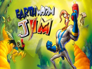 Dit avontuur van Earthworm Jim speelt zich af in het hoofd van deze actieheld.
