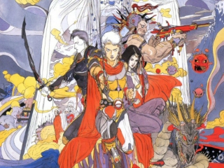 Final Fantasy I & II: Dawn of Souls: Afbeelding met speelbare characters